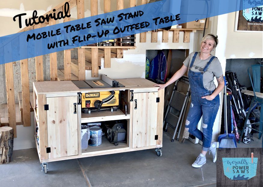 How to Build a Portable Table Saw Table (DIY)